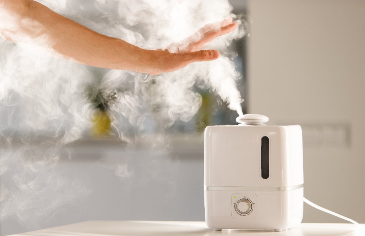 Un humidificador es fundamental si vives en una zona muy seca y además, es muy beneficioso si tienes un bebé en casa.