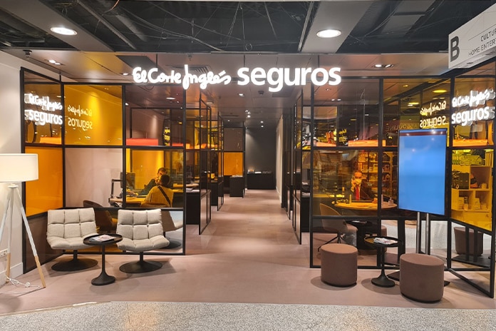 Oficina de El Corte Inglés Seguros en Castellana